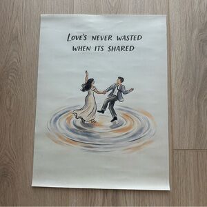 Love Shared Canvas Art Print Poster